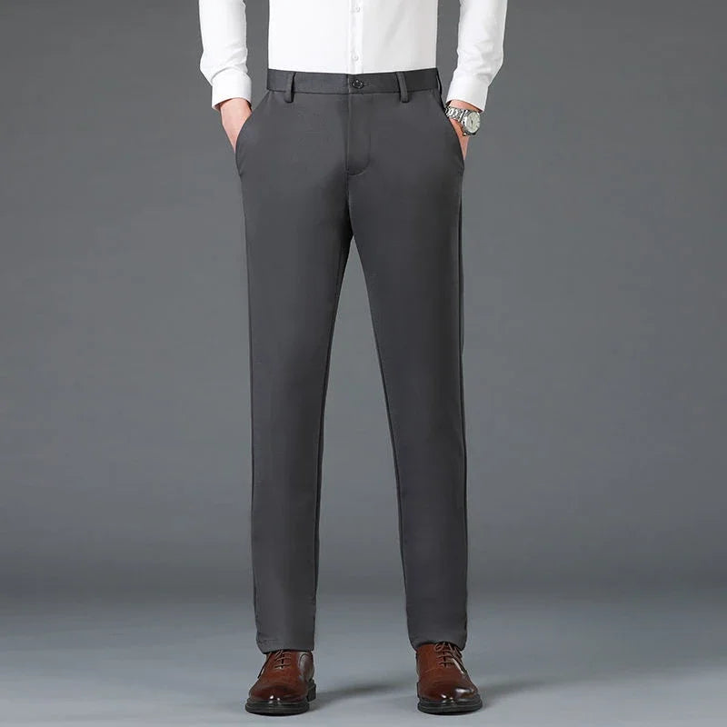 Clásico Madrid | Tailored Formal Trousers – Anti-Wrinkle Workwear for Men