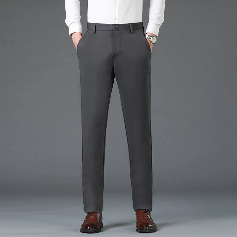 Clásico Madrid | Tailored Formal Trousers – Anti-Wrinkle Workwear for Men