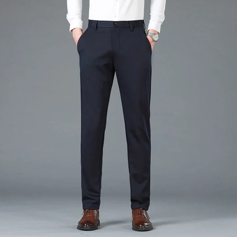 Clásico Madrid | Tailored Formal Trousers – Anti-Wrinkle Workwear for Men